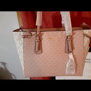 COPY - Michael Kors pink tote bag/purse